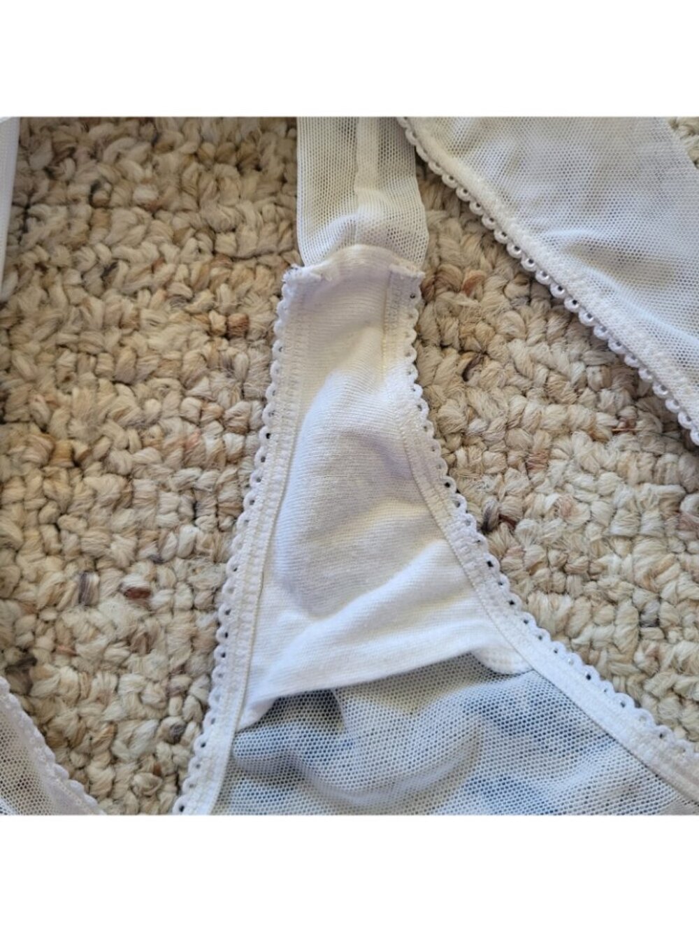 Victoria’s Secret Very Sexy Floral Bra & Panty Set 34D Medium Push Up Bra Lace - Picture 13 of 16